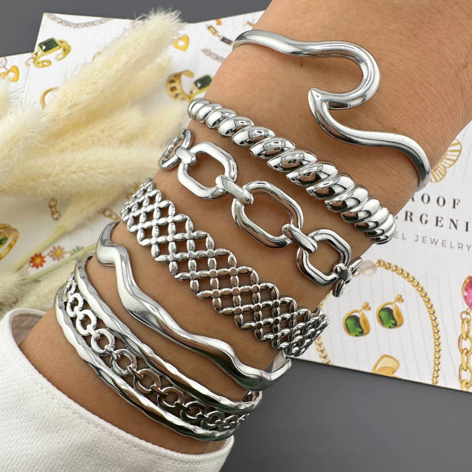 Bracelet, Stainless Steel