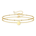 Bracelet, 18K Gold Plated Steel