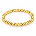 Bracelet, 18K Gold Plated Steel