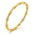 Bracelet, 18K Gold Plated Steel