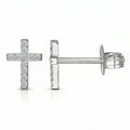 Crosses Earrings, Stainless Steel