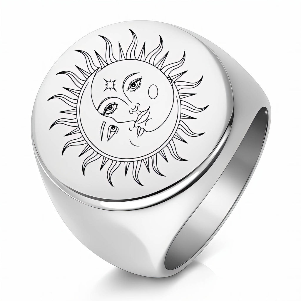 Sun Ring, Stainless Steel