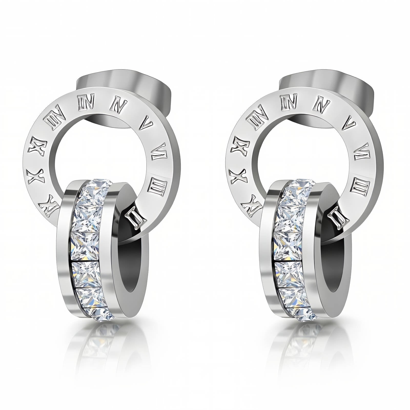 Earrings, Stainless Steel