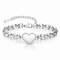 Heart Bracelet, Stainless Steel