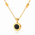 Necklace, 18K Gold Plated Steel