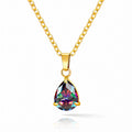 Necklace, 18K Gold Plated Steel