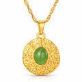 Necklace, 18K Gold Plated Steel