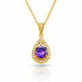 Necklace, 18K Gold Plated Steel
