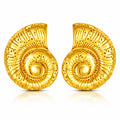 Sea Earrings, 18K Gold Plated Steel