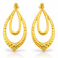 Earrings, 18K Gold Plated Steel