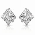 Leafs Earrings, Stainless Steel