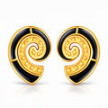 Seashells Earrings, 18K Gold Plated Steel