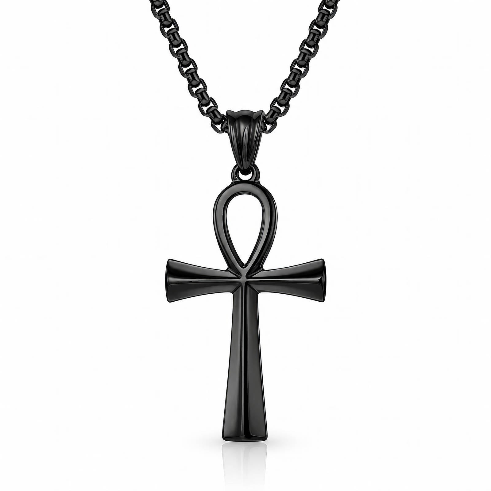 Cross" Necklace, Stainless Steel